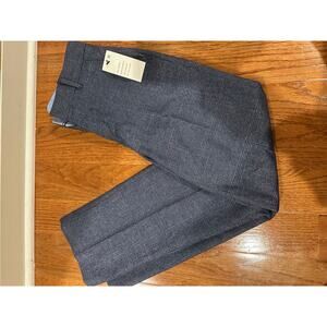 Tommy Hilfiger Boys size 12 dress pants Blue grey plaid NWT